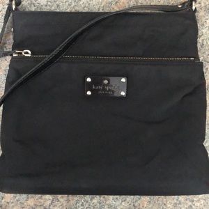 Kate Spade Black Nylon Crossbody